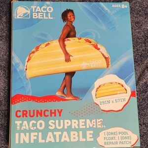 Taco Bell pool inflatable